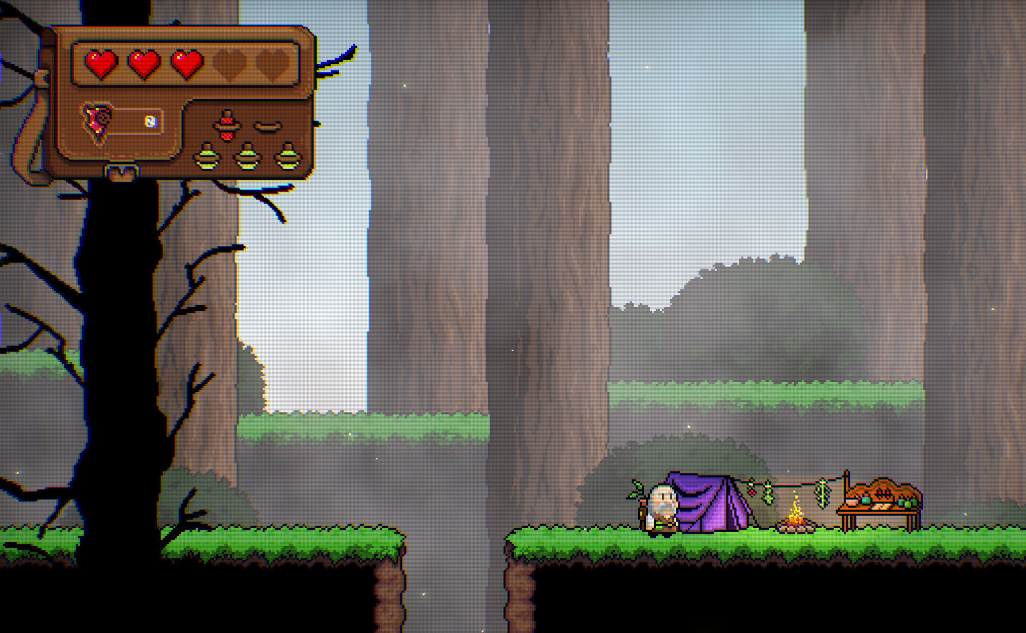 In-game screenshot showing recent development progress